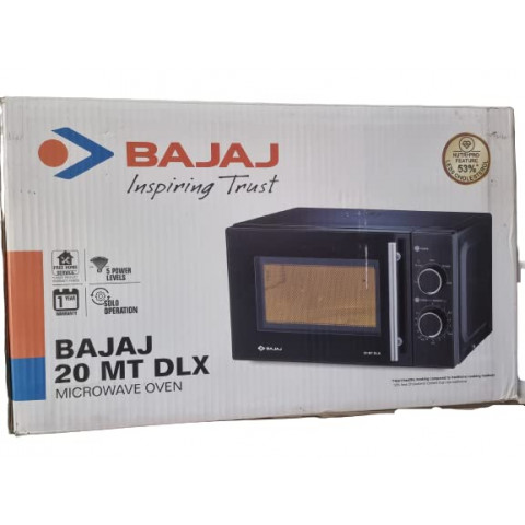 Bajaj 20L Black 20 MT DLX Solo Microwave Oven