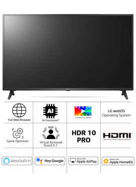 LG 108 cm (43 inches) 4K Ultra HD Smart LED TV 