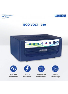Luminous ECO Volt Plus 750 VA Pure Sine Wave UPS Inverter