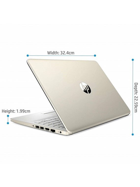 HP 14s 14-inch Laptop Core i3-1005G1/4GB/1TB HDD/Windows 10 Home/Intel UHD Graphics Natural Silver cf3006tu