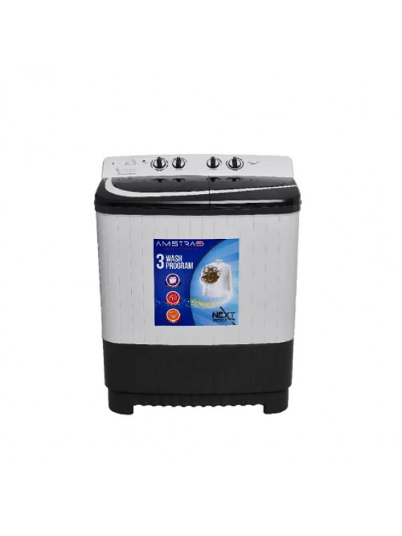 Amstrad 8.2kg Semi Automatic Washing Machine AMWS82PP