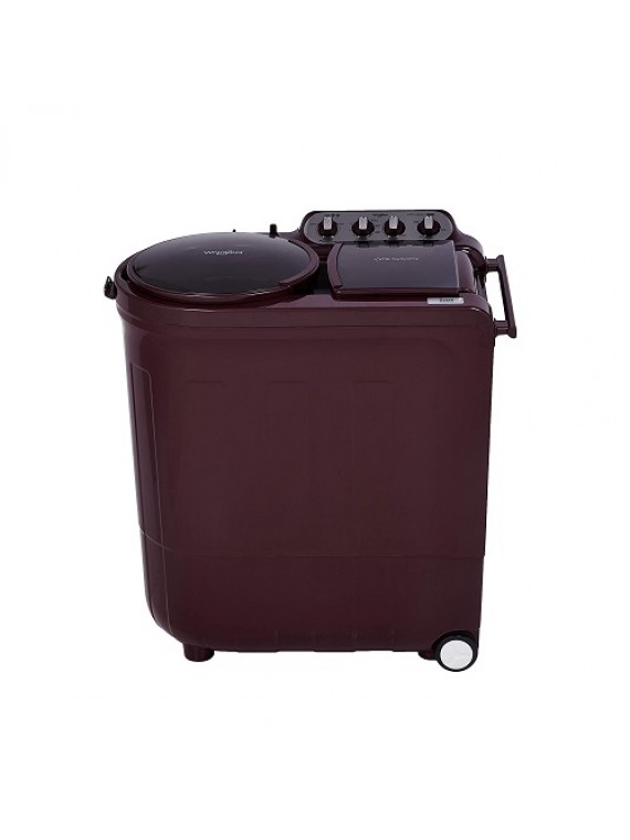 Whirlpool 8 Kg 5 Star Semi-Automatic Top Loading Washing Machine ACE 8.0 TURBO DRY Wine Dazzle