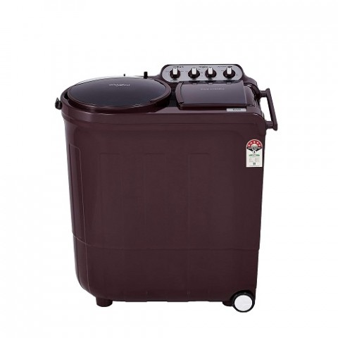 Whirlpool 8.5 Kg 5 Star Semi-Automatic Top Loading Washing Machine ACE 8.5 TURBO DRY, Wine Dazzle