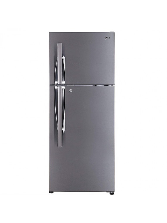 LG 260 L Frost Free Double Door Smart Inverter Compressor Refrigerator,Shiny Steel GL-I292RPZX 3Star