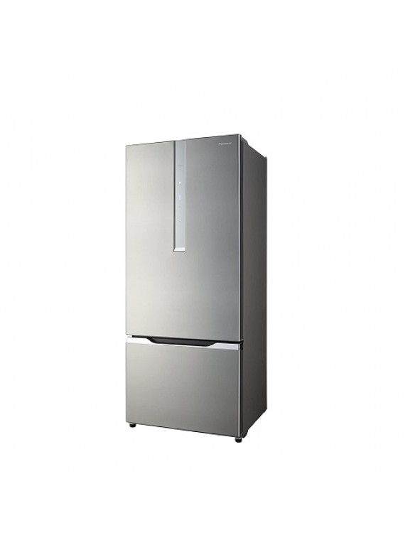 Panasonic 602 L 3 Star Frost Free Double Door Refrigerator Stainless steel NR-BY608XSX1