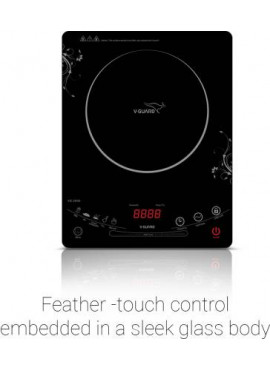 V-Guard VIC 2000 (2000 W) Induction Cooktop  (Black, White, Touch Panel)